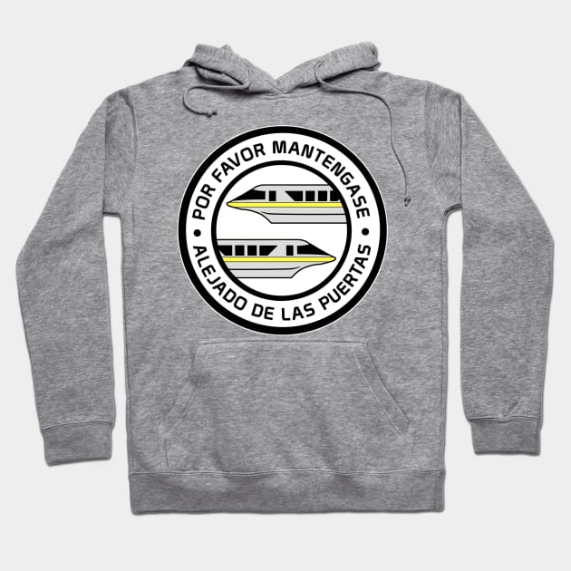 MonorailPorFavorYellow Hoodie by WdwRetro